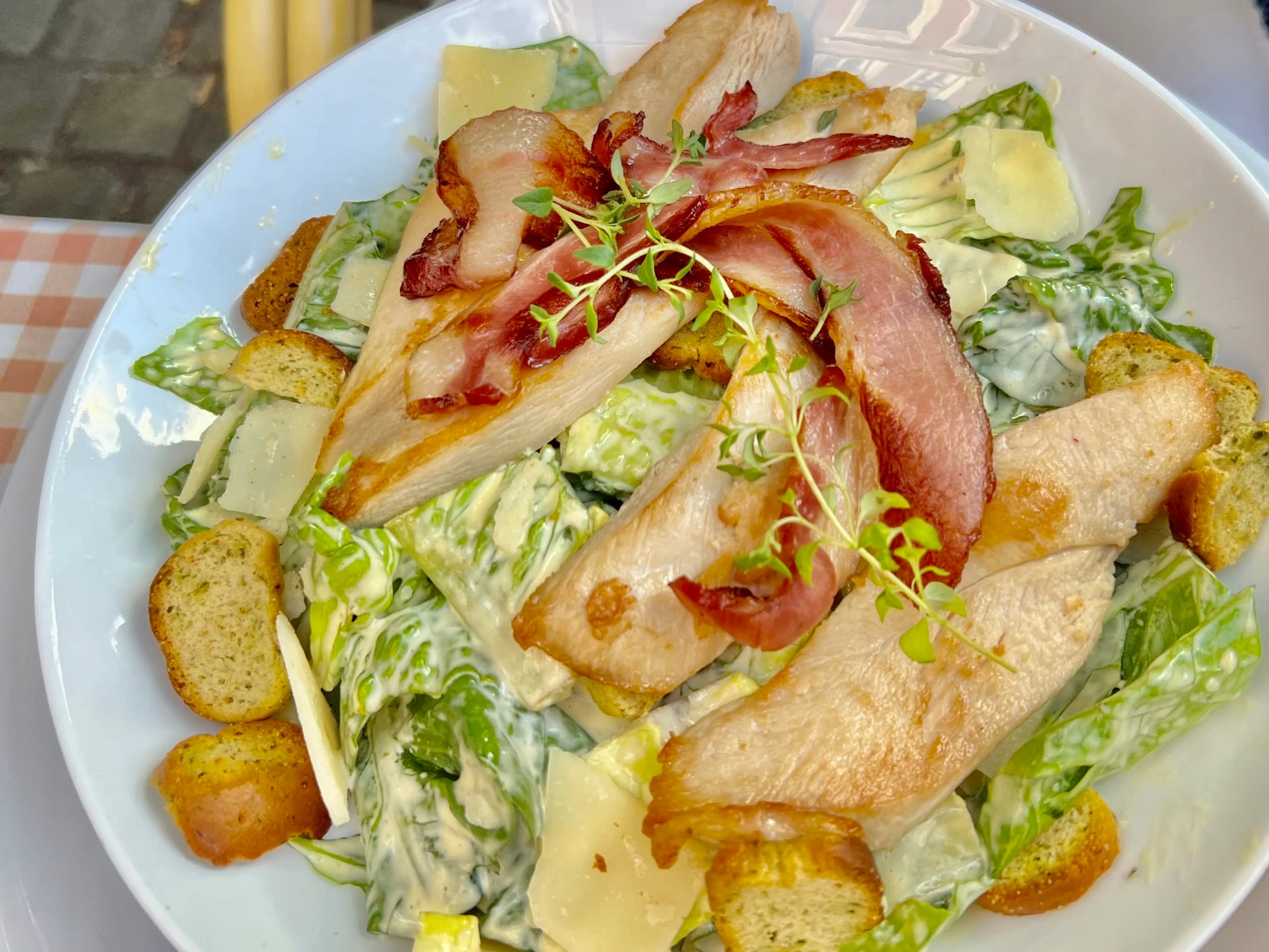 Grei cæsarsalat til 259 kroner. 