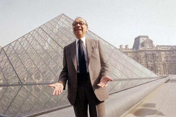 Arkitekten bak glasspyramiden i Louvre er død