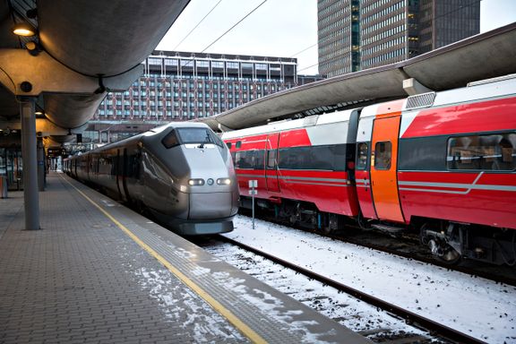 Forsinkede og innstilte tog mellom Oslo og Gardermoen