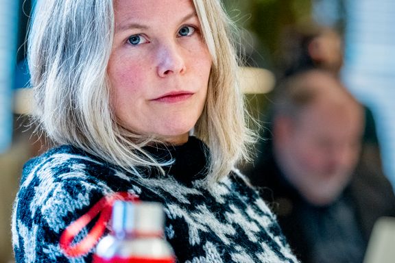Kirsti Bergstø (SV) snur om våpenstøtte til Ukraina