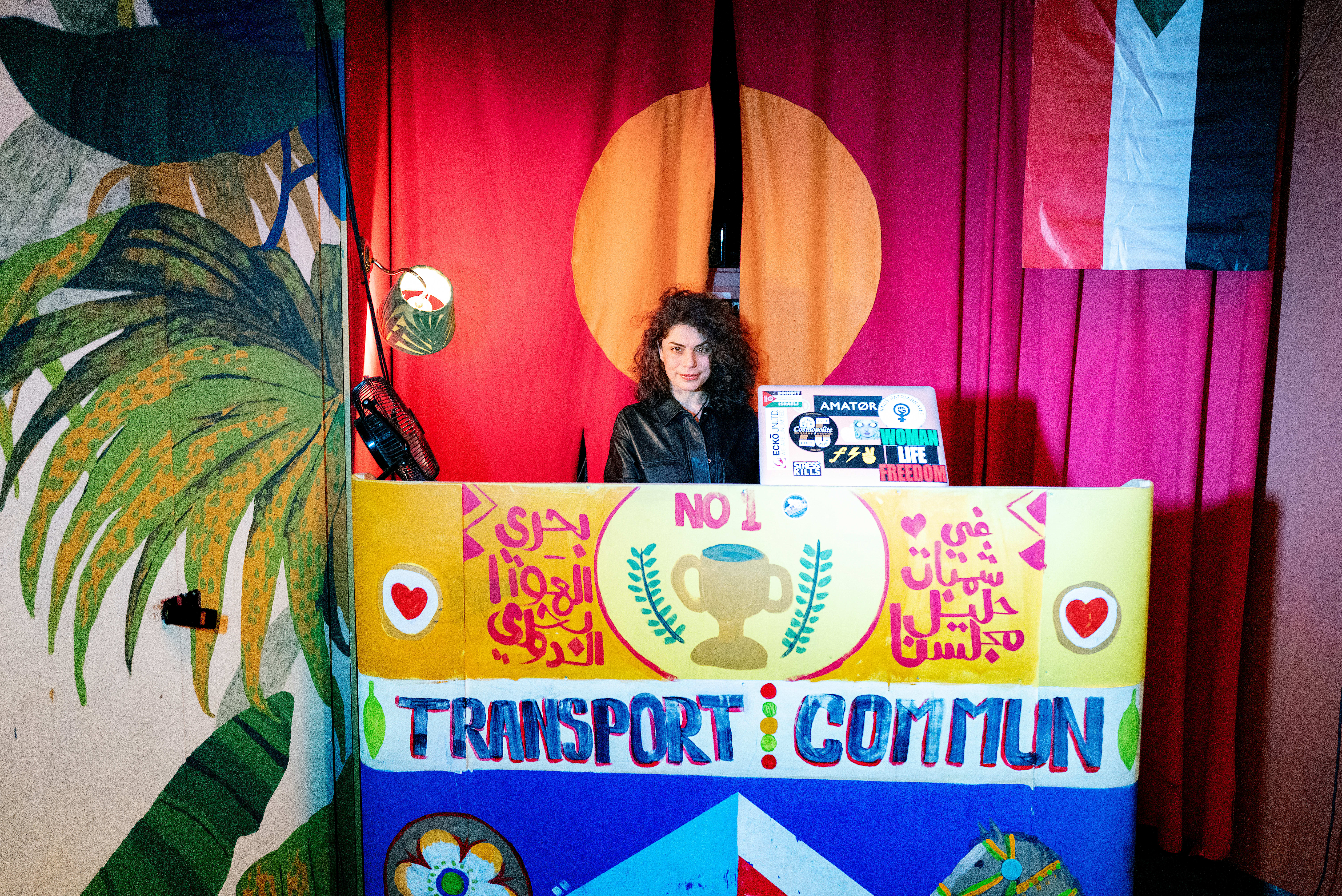 Dette ser du for siste gang de neste helgene: Nasim Iranpour Mashak, eller DJ Daeva, bak spakene på Khartoum.