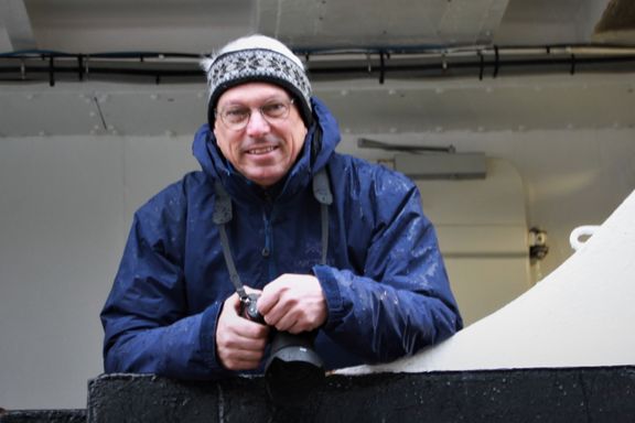 Peter Vermeij og reisefølget ble nektet å forlate Hurtigruten i Ålesund