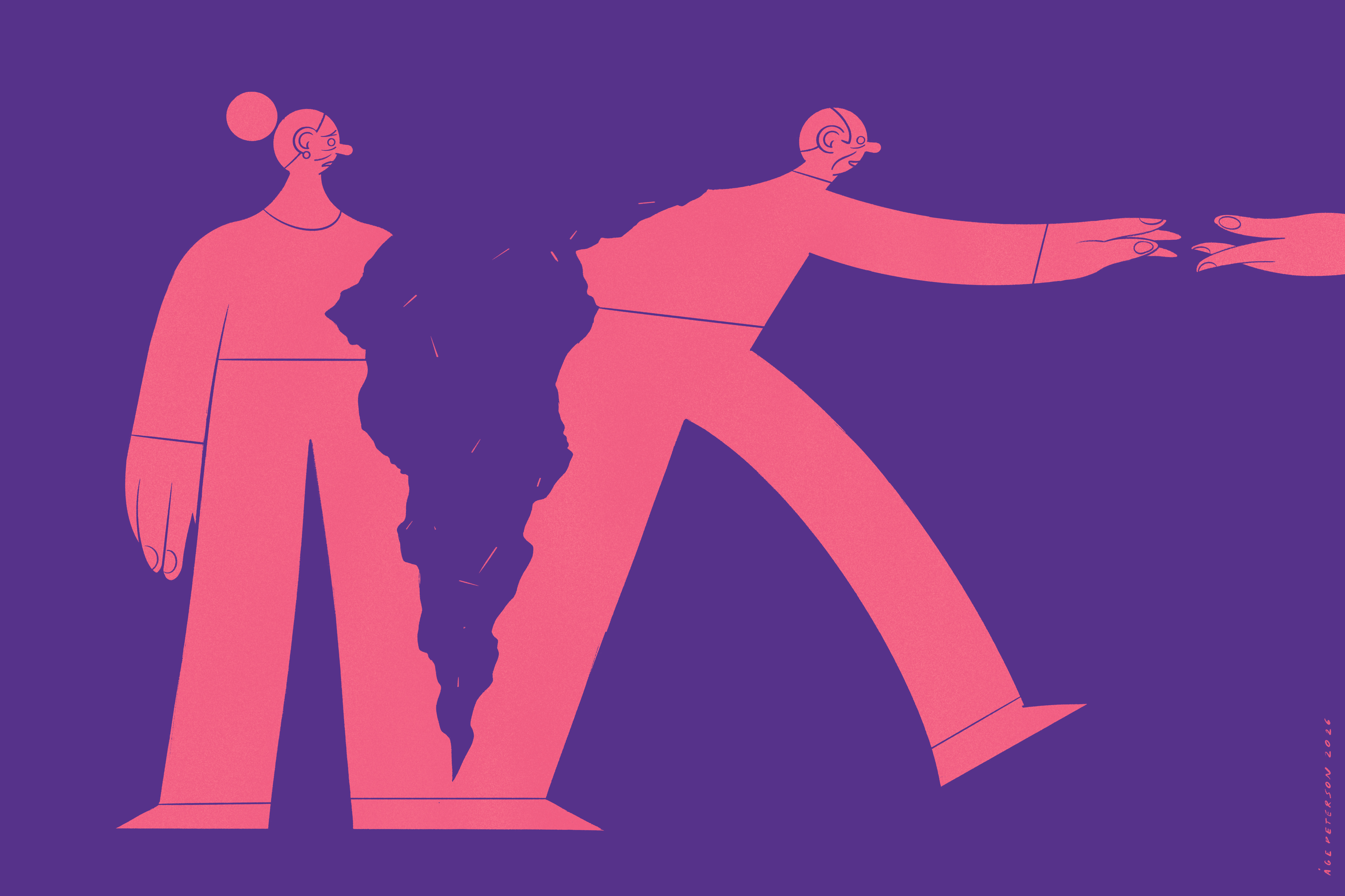 Sorg, sinne og sjalusi etter at mannen fant en gammel flamme. Nå er hun redd.