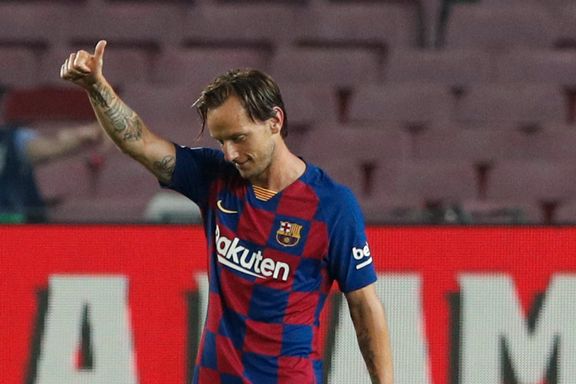 Messi målløs, men Rakitic sendte Barcelona til topps igjen