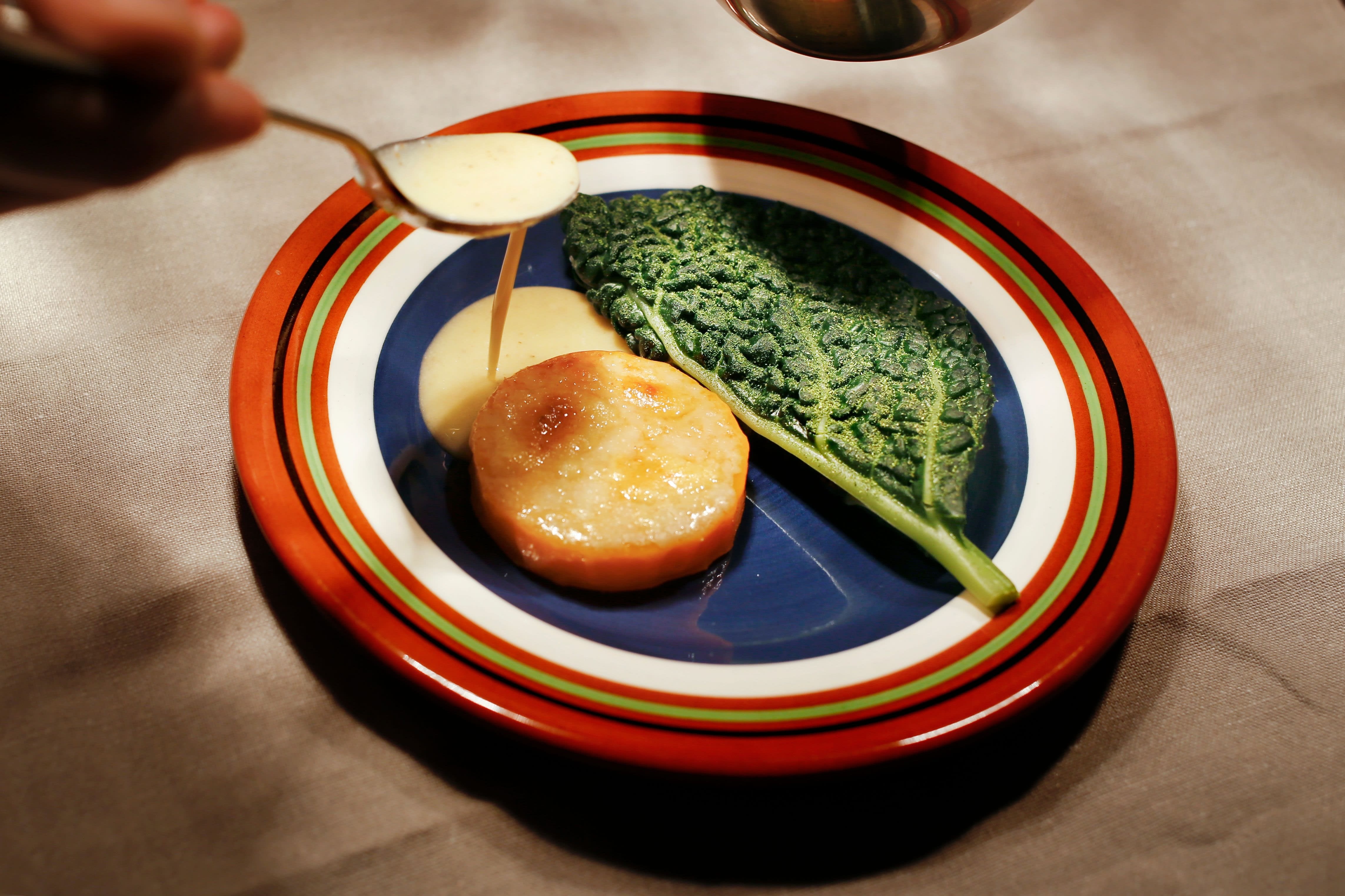 Einer har en spennende meny. 