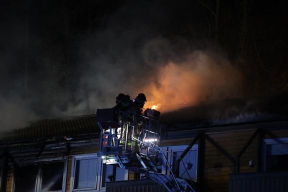 Brann i boligblokk i Bergen: Ingen savnet