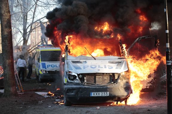 Svensk politisjef sier det er målrettede angrep mot politiet