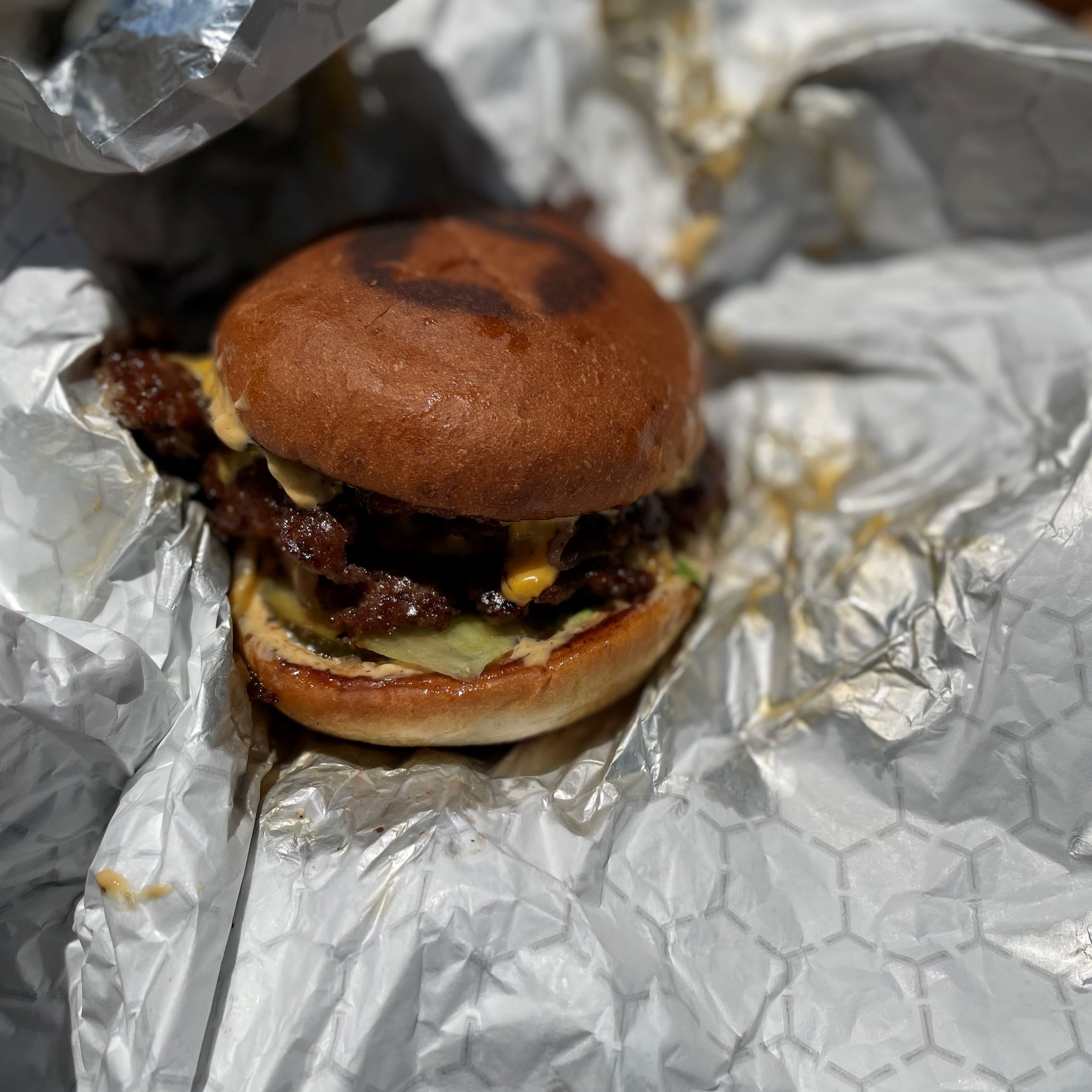 Lille Amerika-burgeren er en bra dagen derpå-burger.