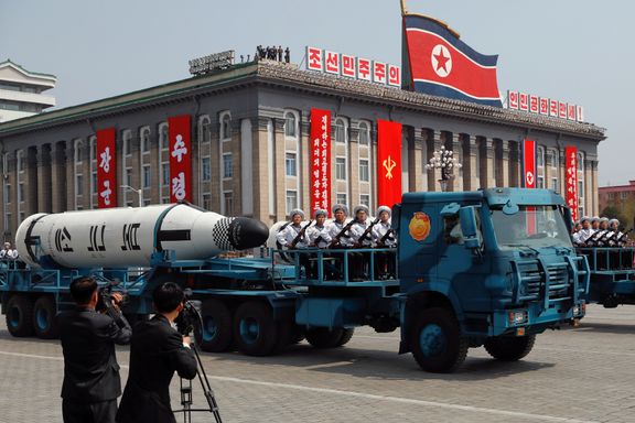 Her viser Nord-Korea frem helt nye rakettvåpen