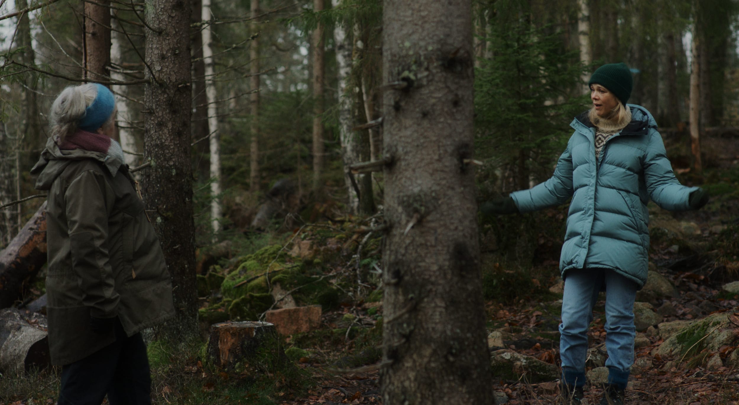 Ane Dahl Torp (t.h.) og Anne Marit Jacobsen (t.v.) er rasende festlige i «Drømmer». 