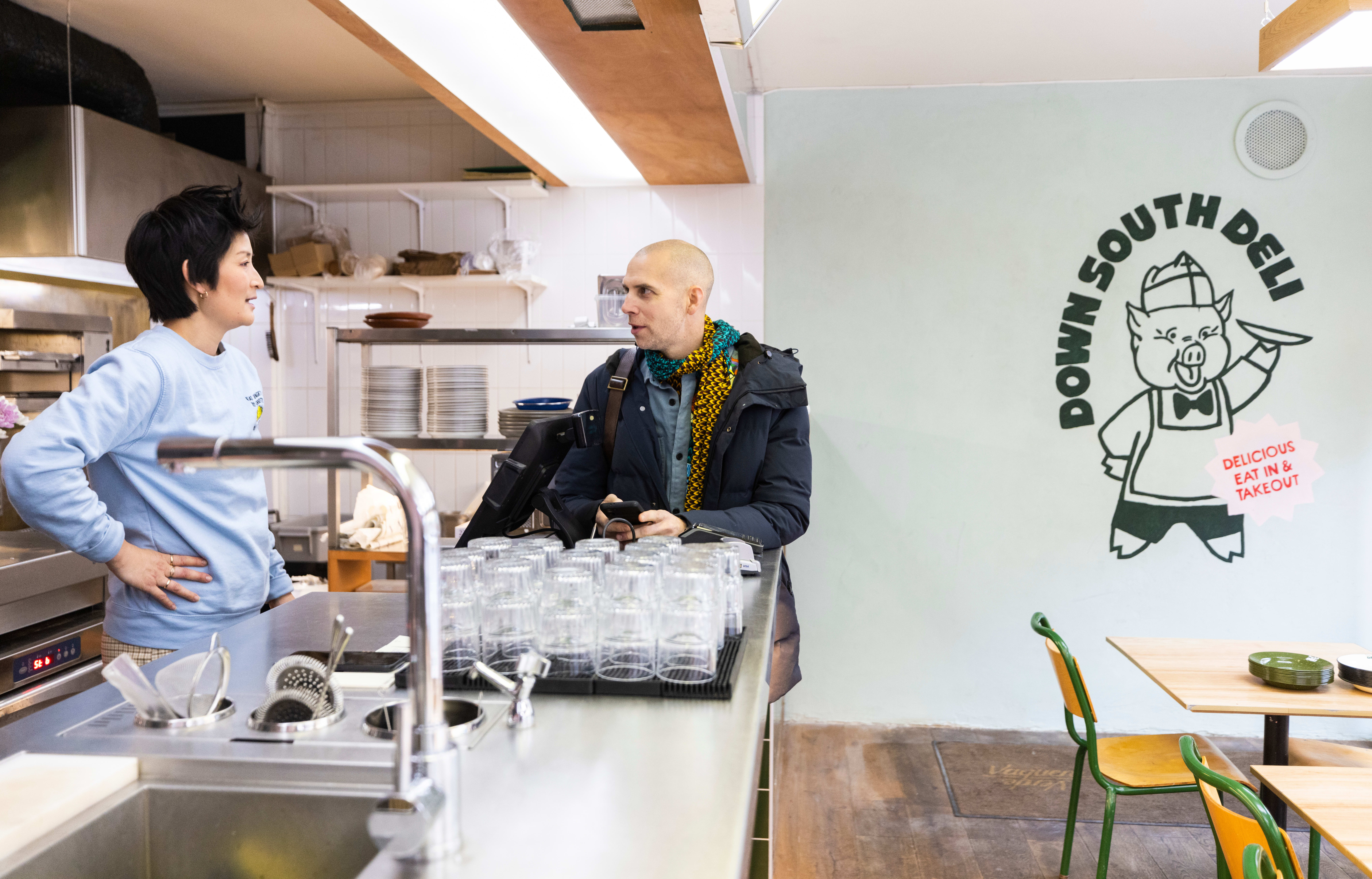 Ann Lee og Eric Christian King Skovsgaard har stor tro på at maten deres vil skille seg ut fra lignende steder. 