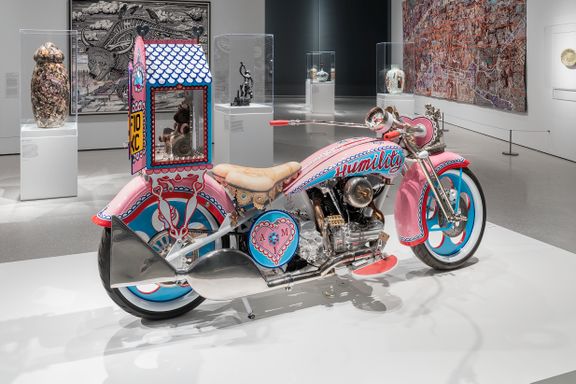 Broderte peniser, motorsykkel og kosedyr i Nasjonalmuseets toppetasje