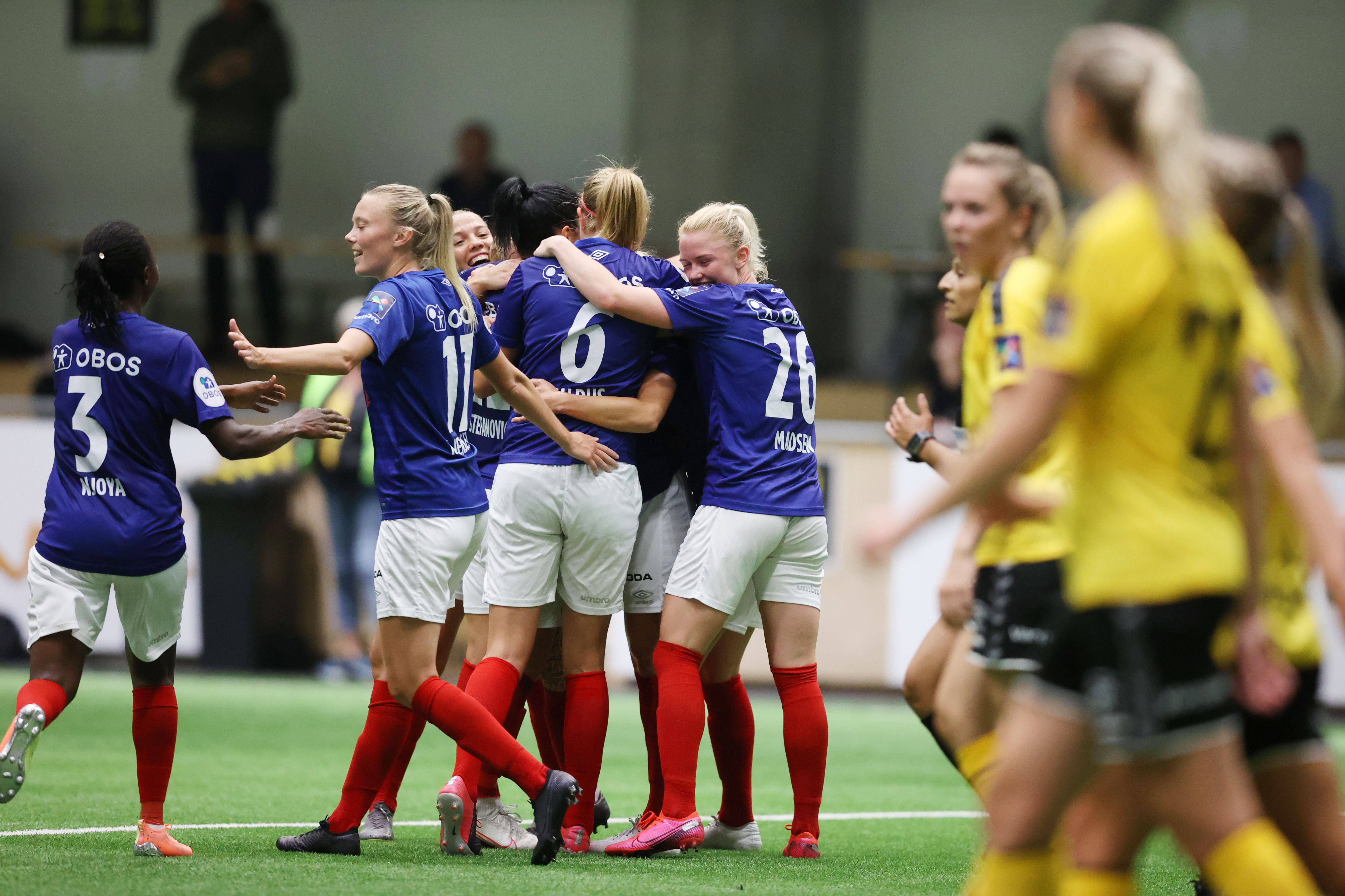 Dette har aldri skjedd før: VIF slo LSK Kvinner for første gang i serien