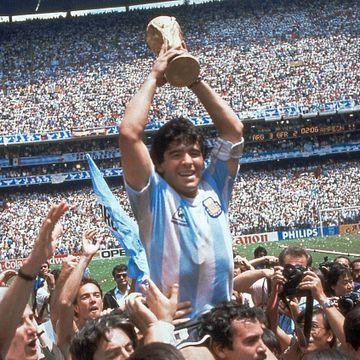 Hyller Maradona: - En ener i sin tid