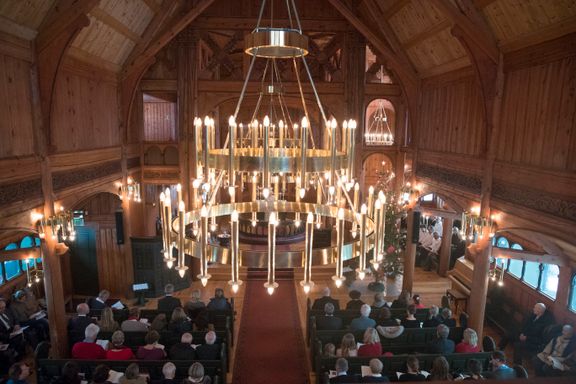 En halv million nordmenn ventes å gå i kirken på julaften