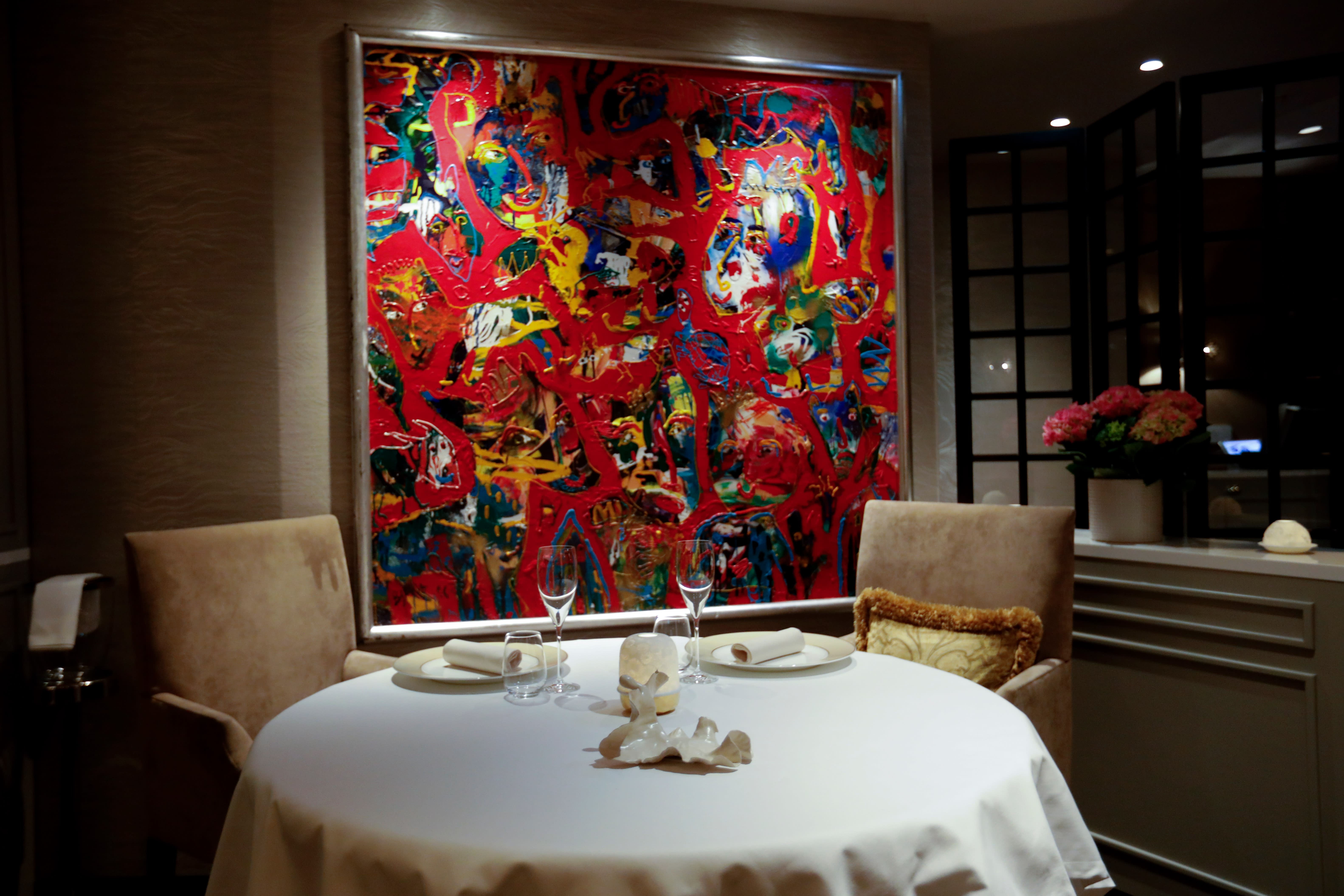 Pent og innbydende hos À L’aise. 