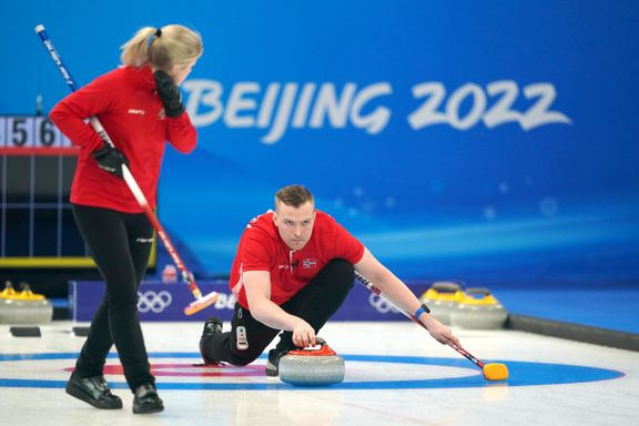 Curlingekteparet tok seg til OL-semifinale uten å være klar over det selv