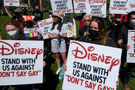 Disney tok standpunkt om kontroversiell lov. Beskyldes for å ha en «seksuell agenda».