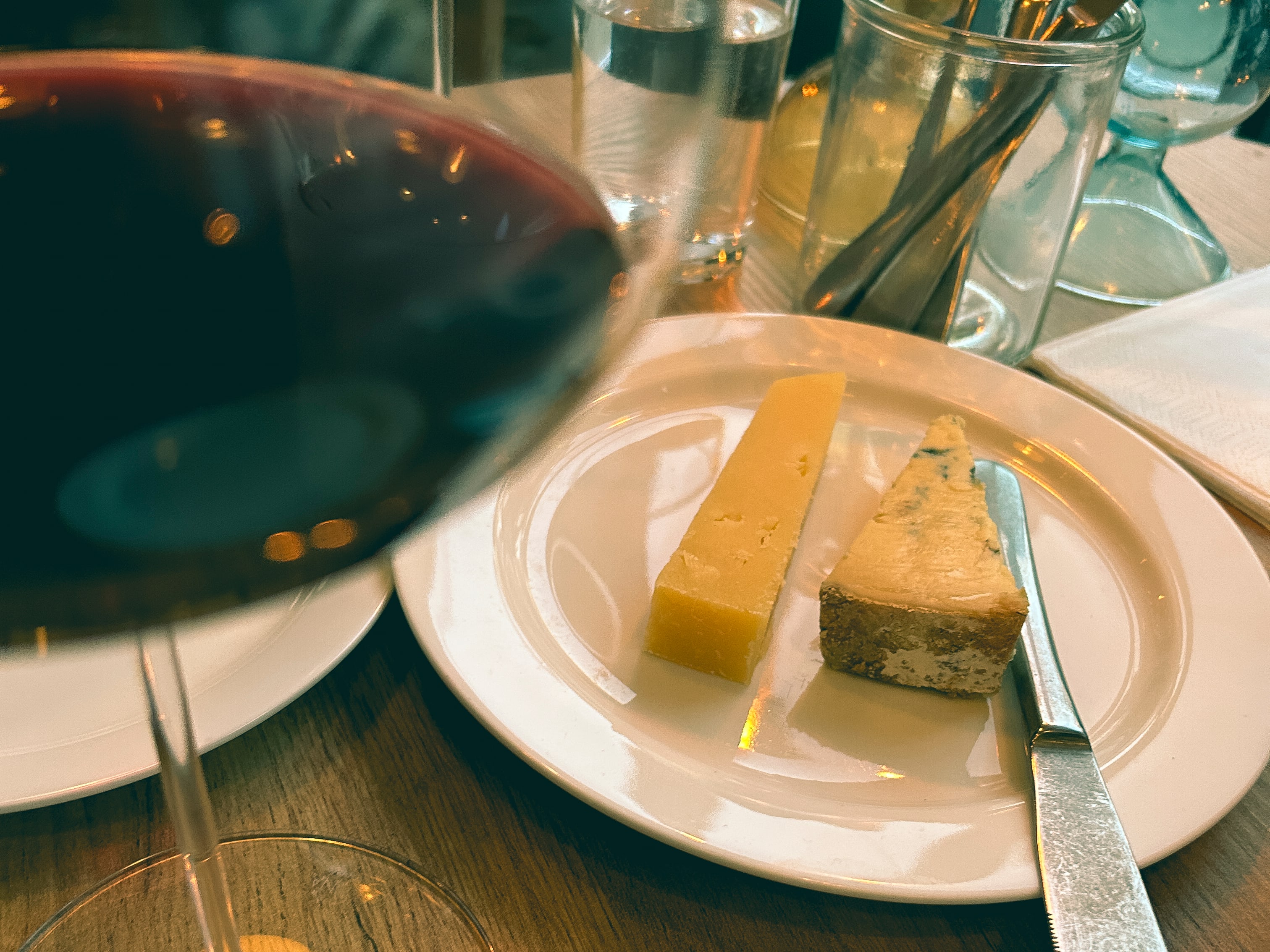 Lincolnshire Poacher og Stilton.