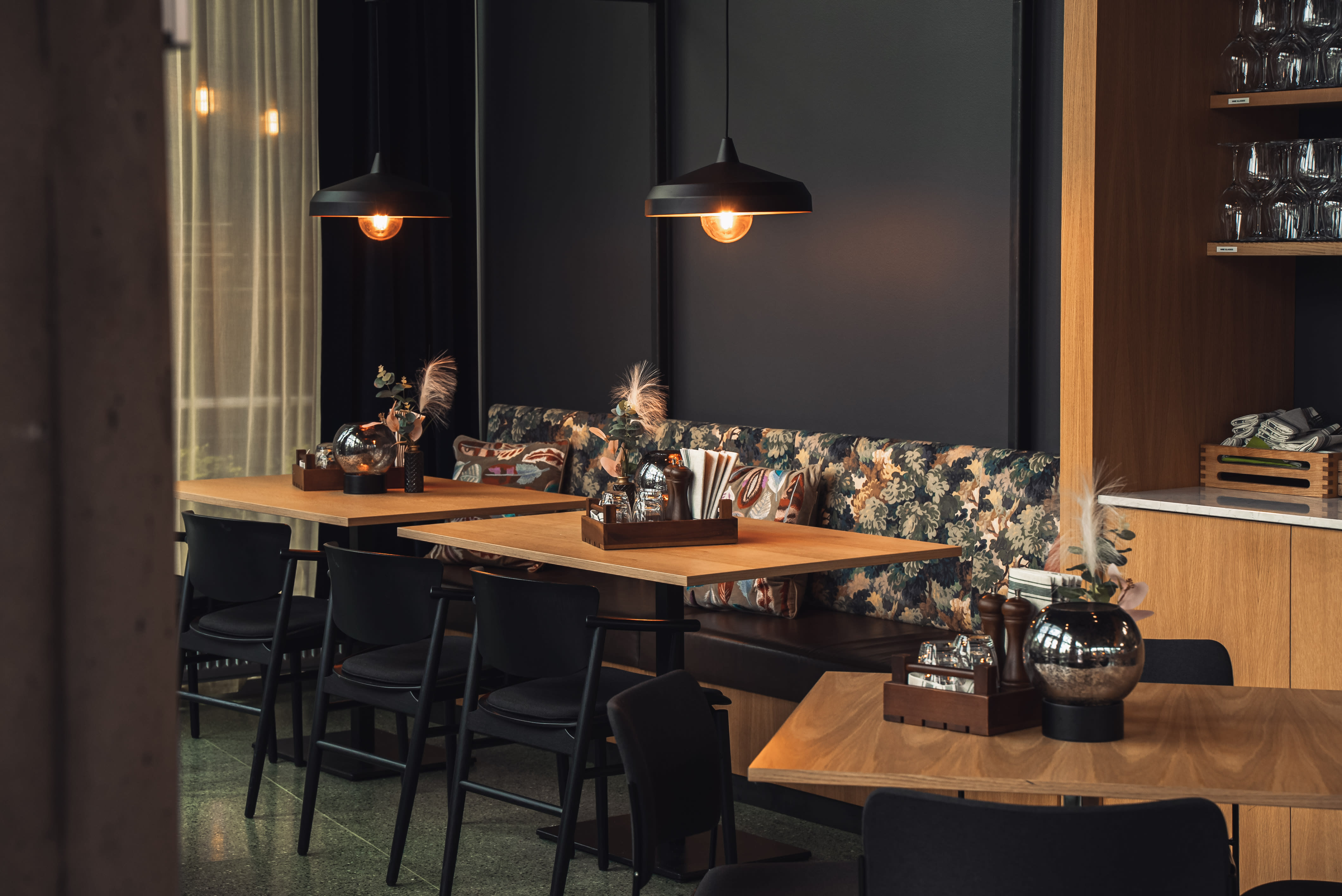 På Sofienlund spiseri får du en sesongbasert meny som byttes ut med jevne mellomrom.