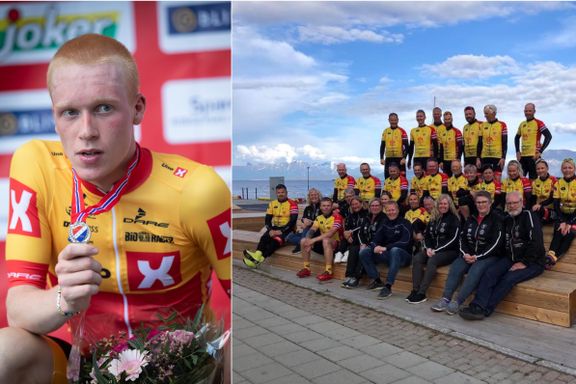 Sykkelprofilen Andreas (21) var med på spektakulær sykkeltur: Disse samlet inn millionbeløp for kreftsyke barn