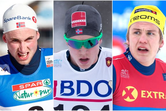 VM-jubel: Disse tre sørget for trippel norsk på sprinten 