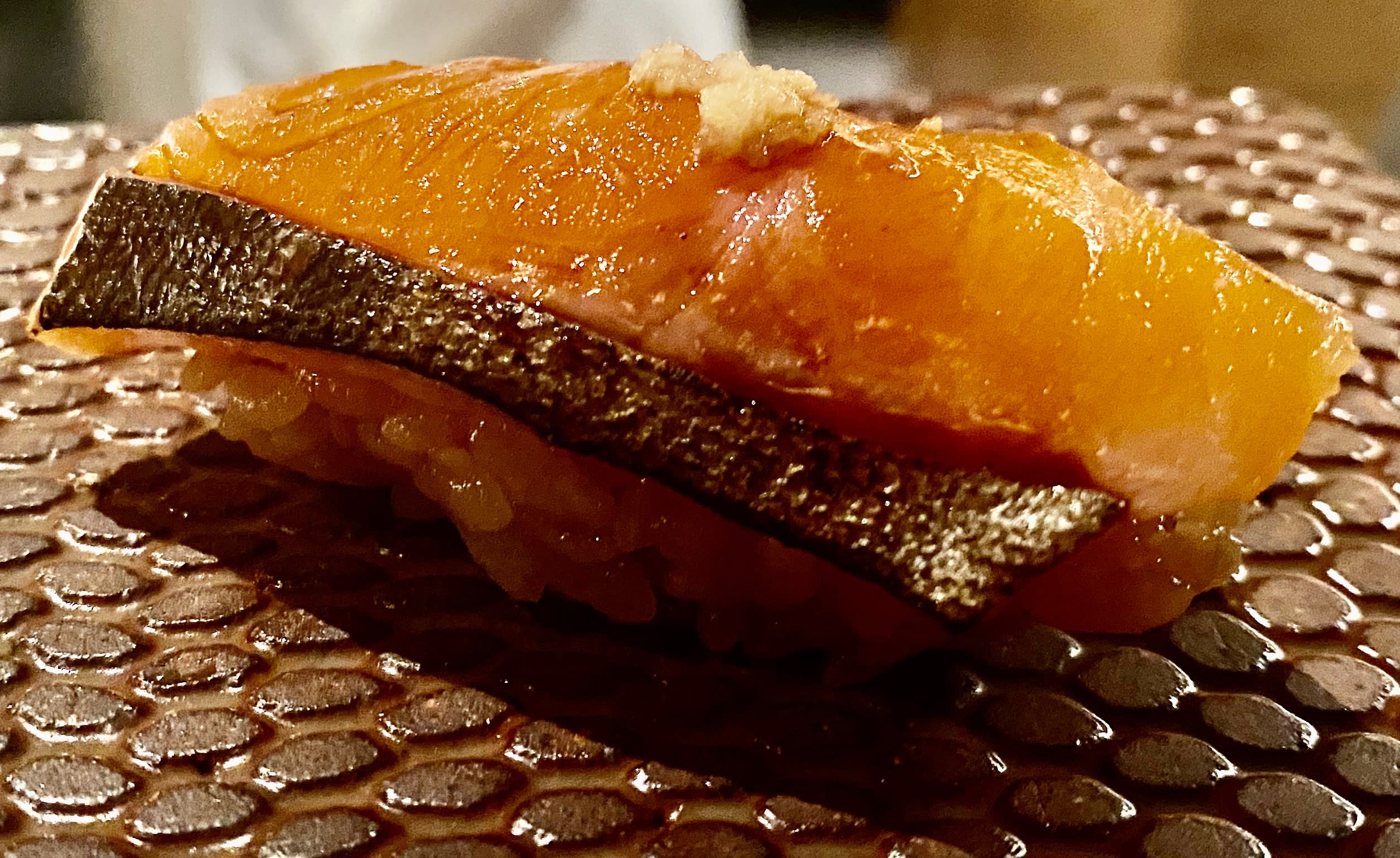 Nigiribitene er lekre og utrolig gode. 