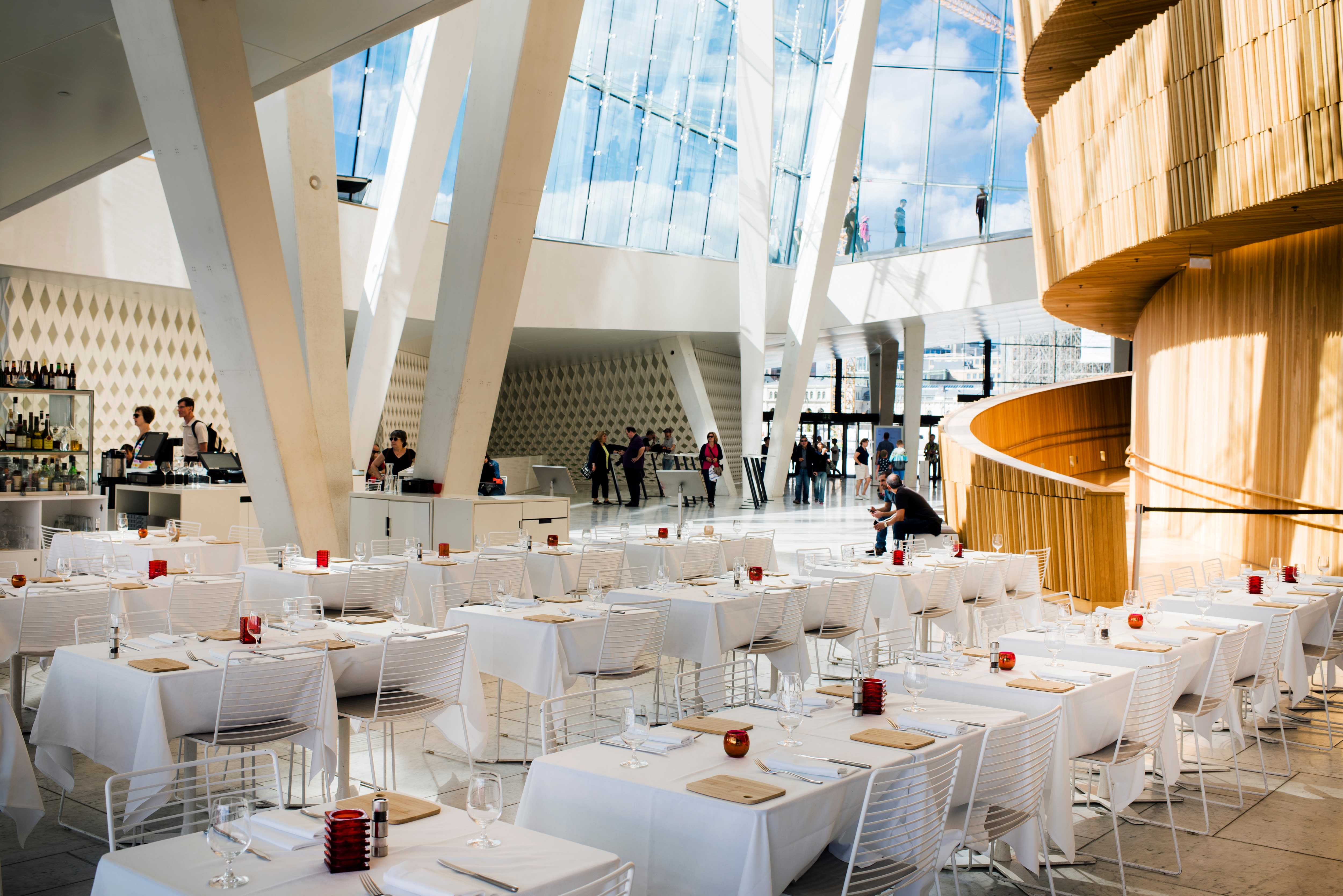 Lyst og trivelig hos Sanguine. 