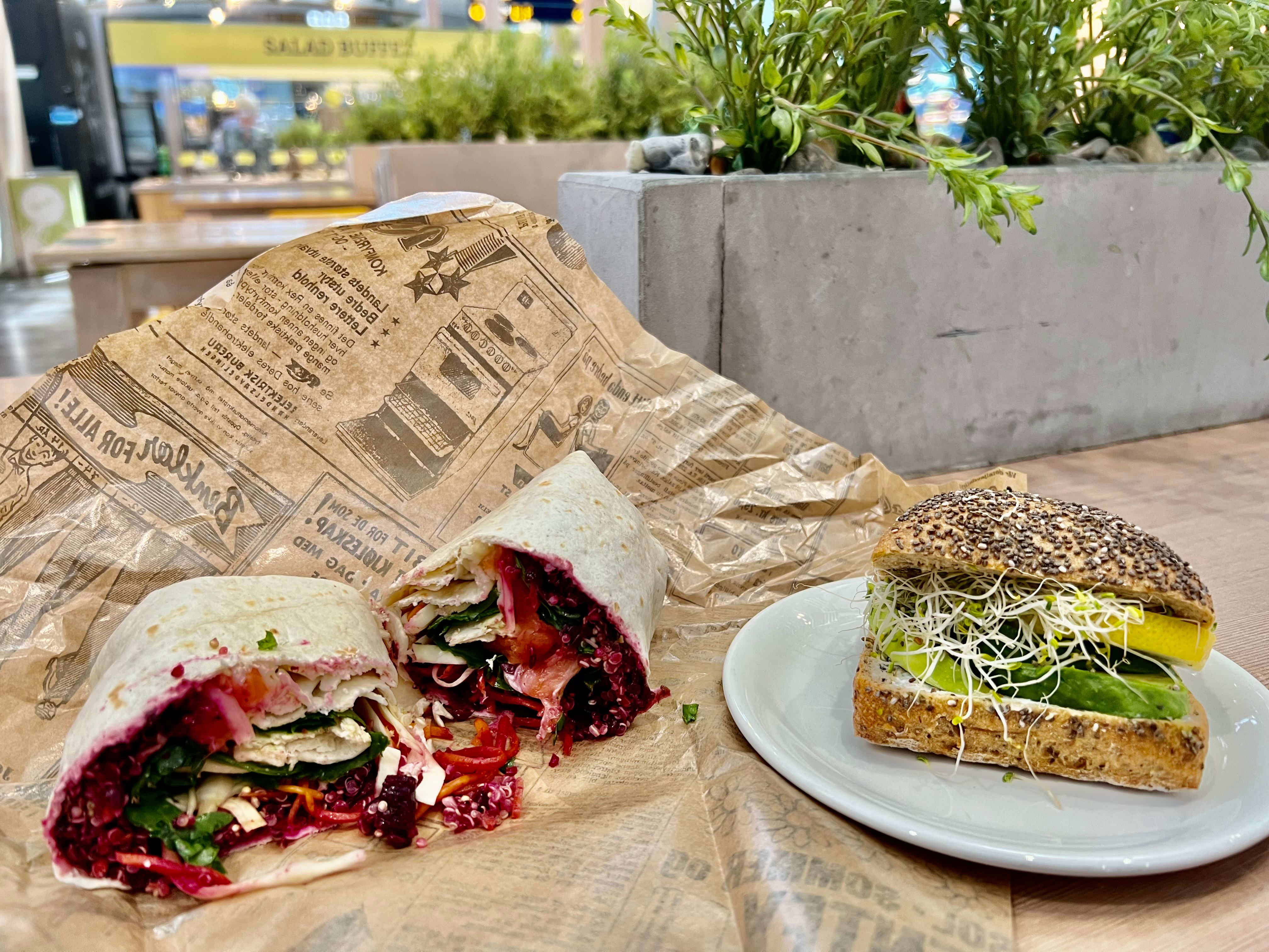 Test av alle 20 spisesteder og restauranter i avgangshallene på Gardermoen: Her finner du den beste maten