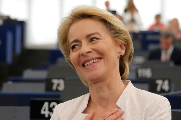 Ursula von der Leyen blir første kvinne i EUs gjeveste toppjobb