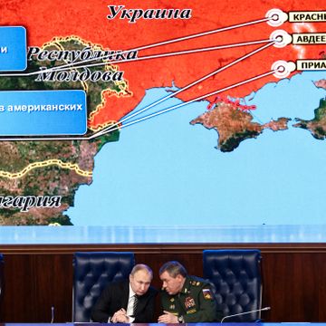 USA frykter at Putin skal starte krig. I Russland er det en helt annen trussel som fremheves.