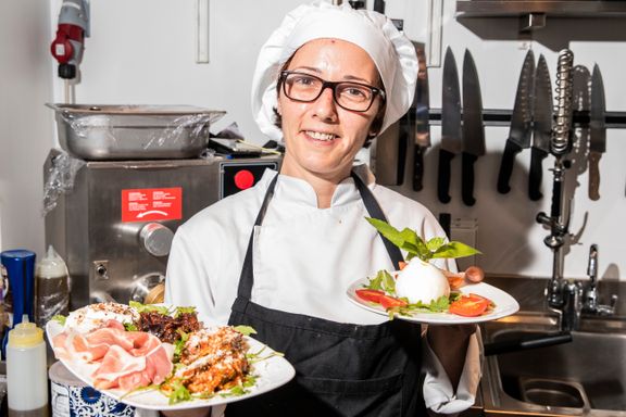 Hun lager Oslos beste italienske mat. (Men det er plass til bare 24 i lokalet.)