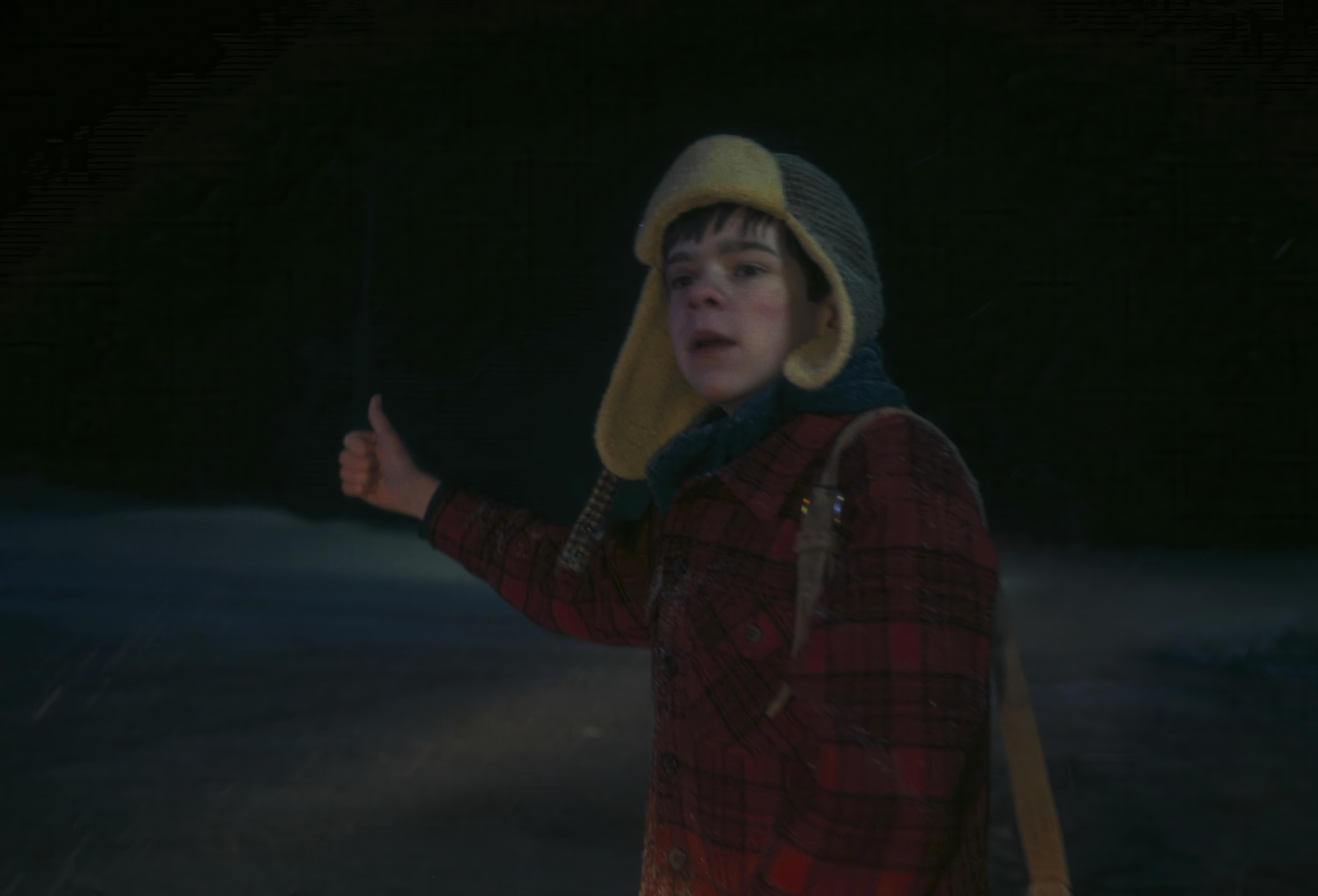 Matty Clements (Miles Ekhardt) prøver å rømme fra Derry.