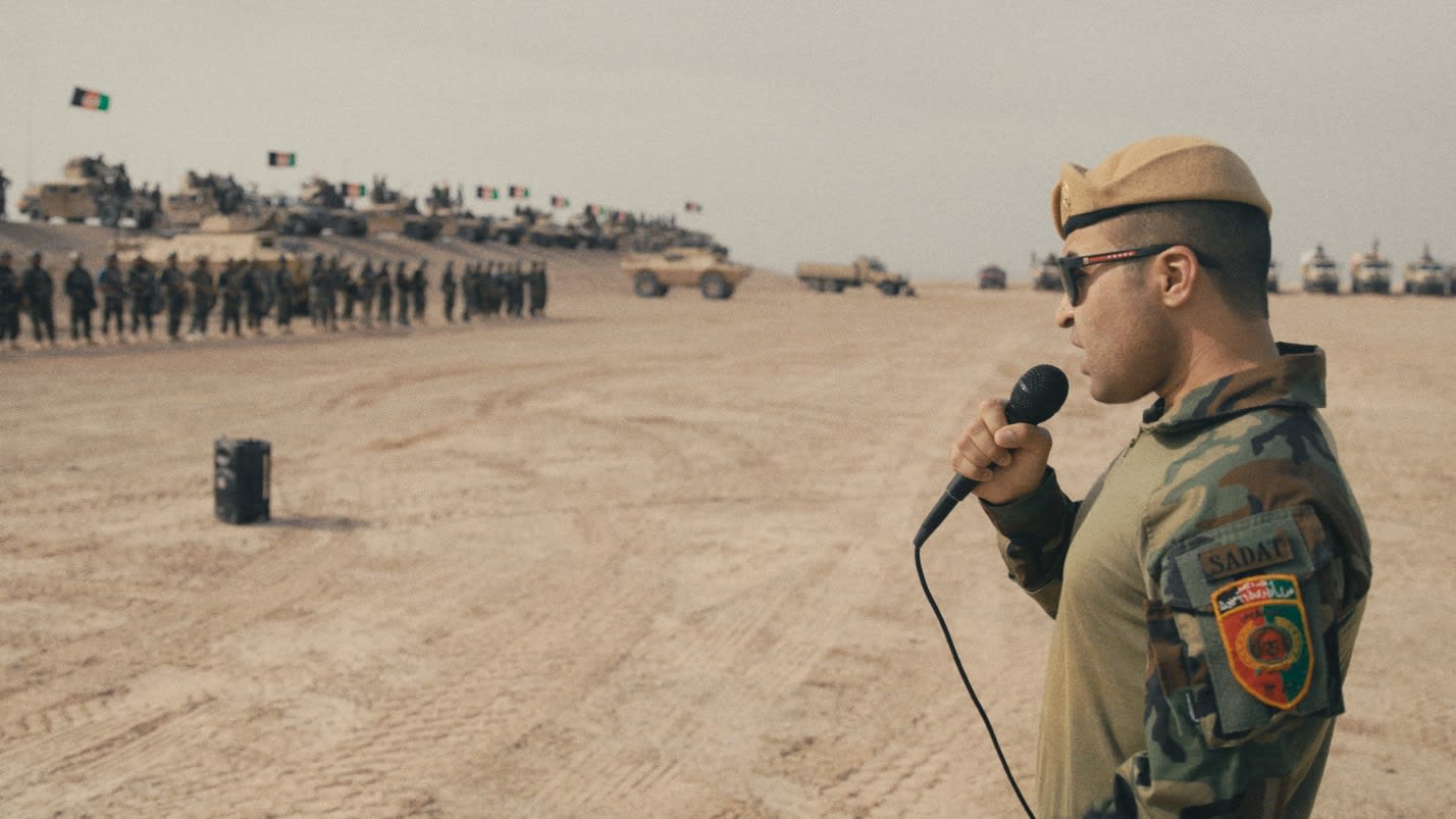  General Sami Sadat var den afghanske øverstkommanderende.