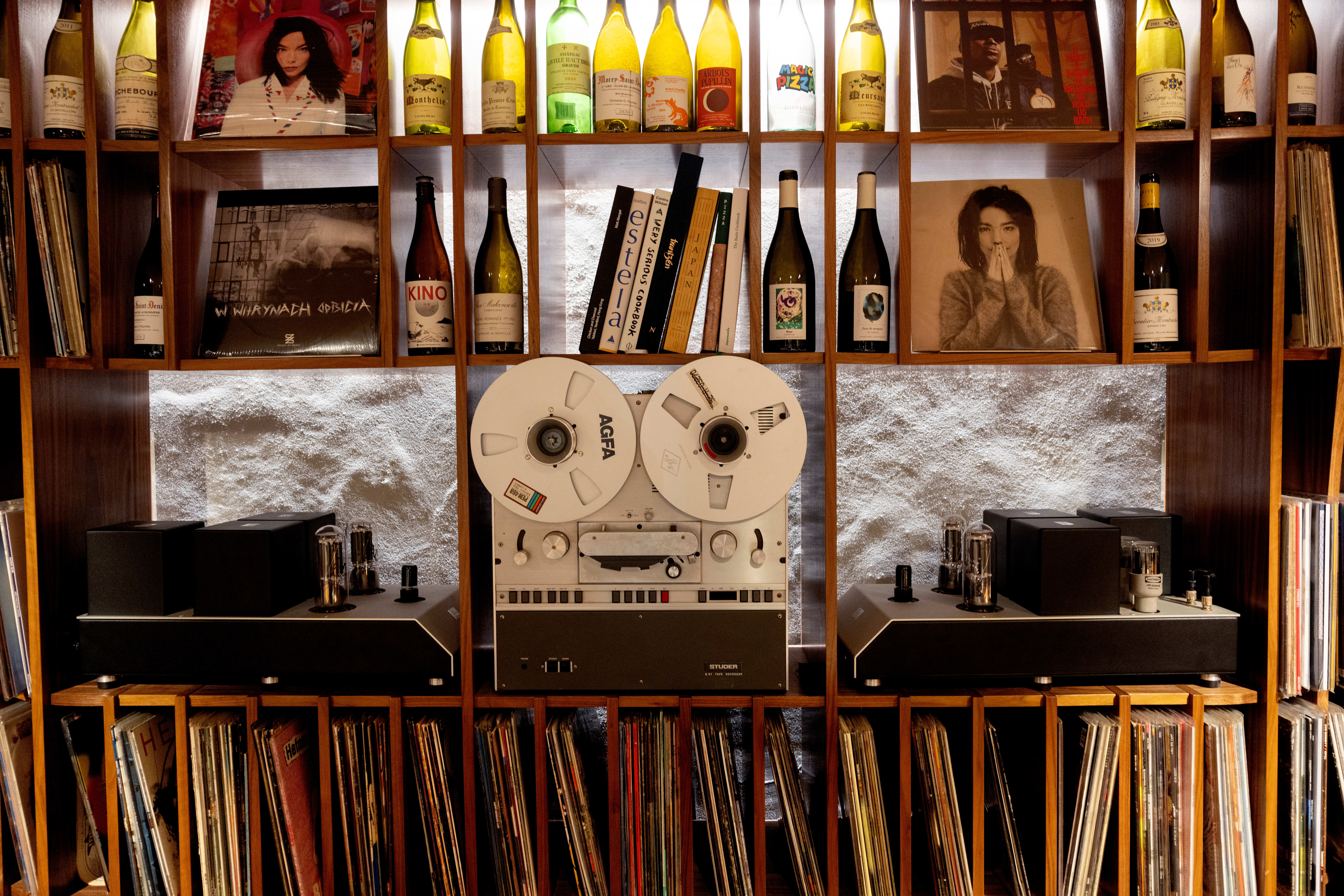 Stemningsskapende spisested. 