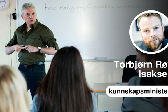 Vi har et klasseskille i skole-Norge | Torbjørn Røe Isaksen