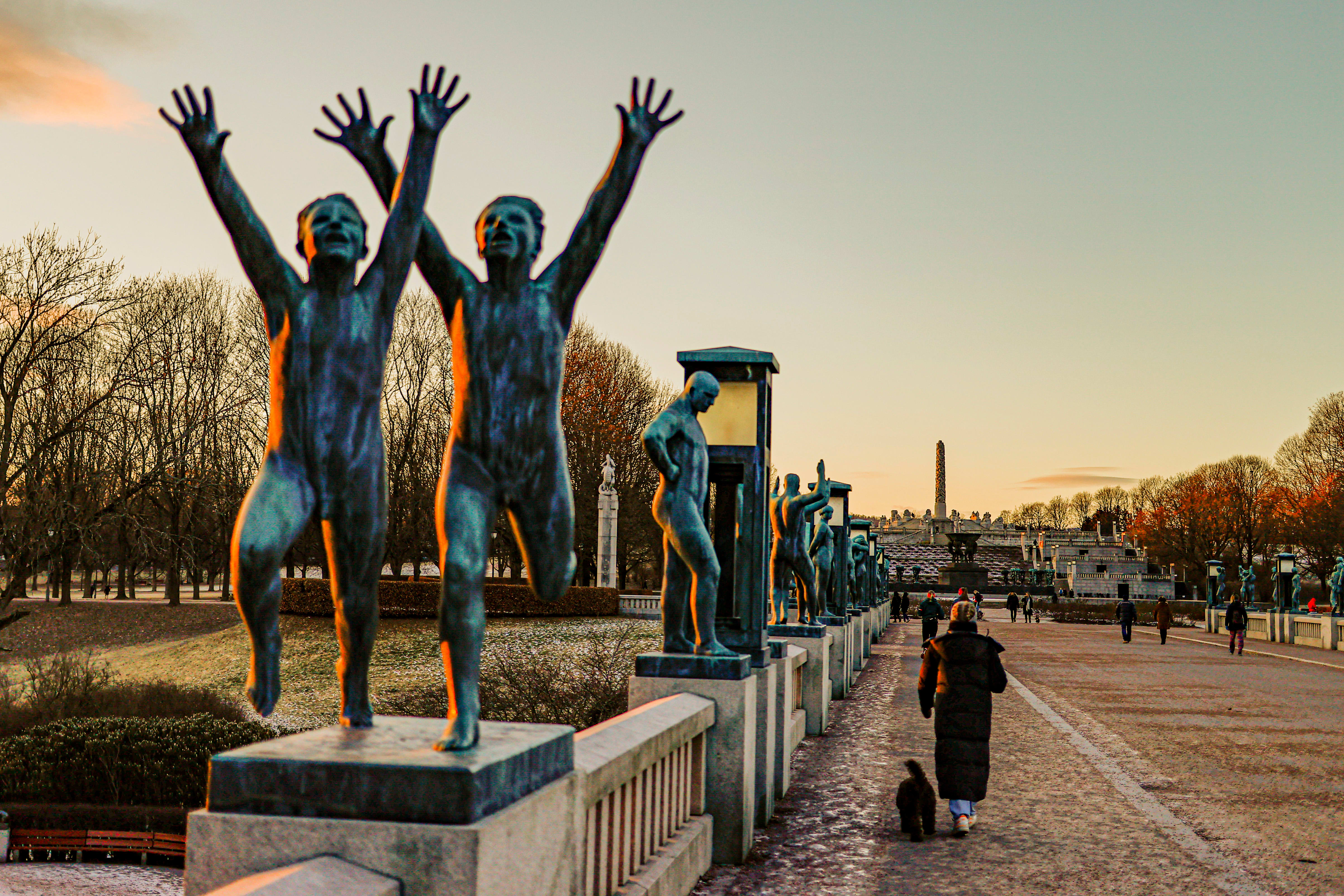 Nok et nakent menneske skal stilles ut i Vigelandsparken.