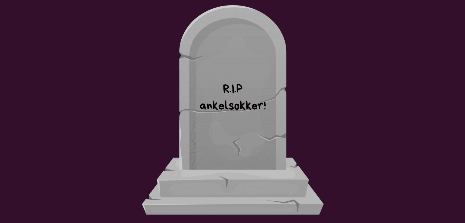 Et adjø til ankelsokkene