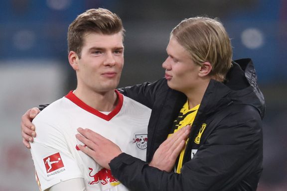 Haaland-dobbel for Dortmund – Sørloth scoret sitt første i Bundesliga