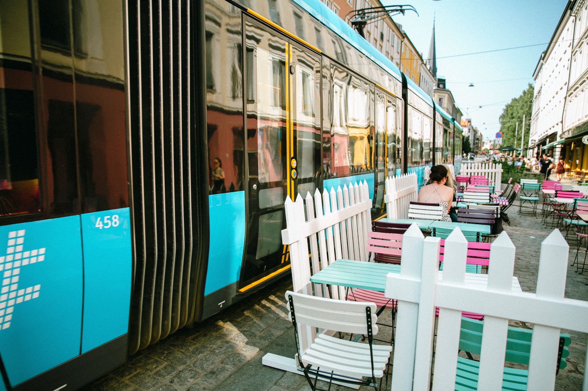 Oslos «train street» går her, utenfor Guilty Pleasure, og hele veien opp til Los Tacos ved Birkelunden.