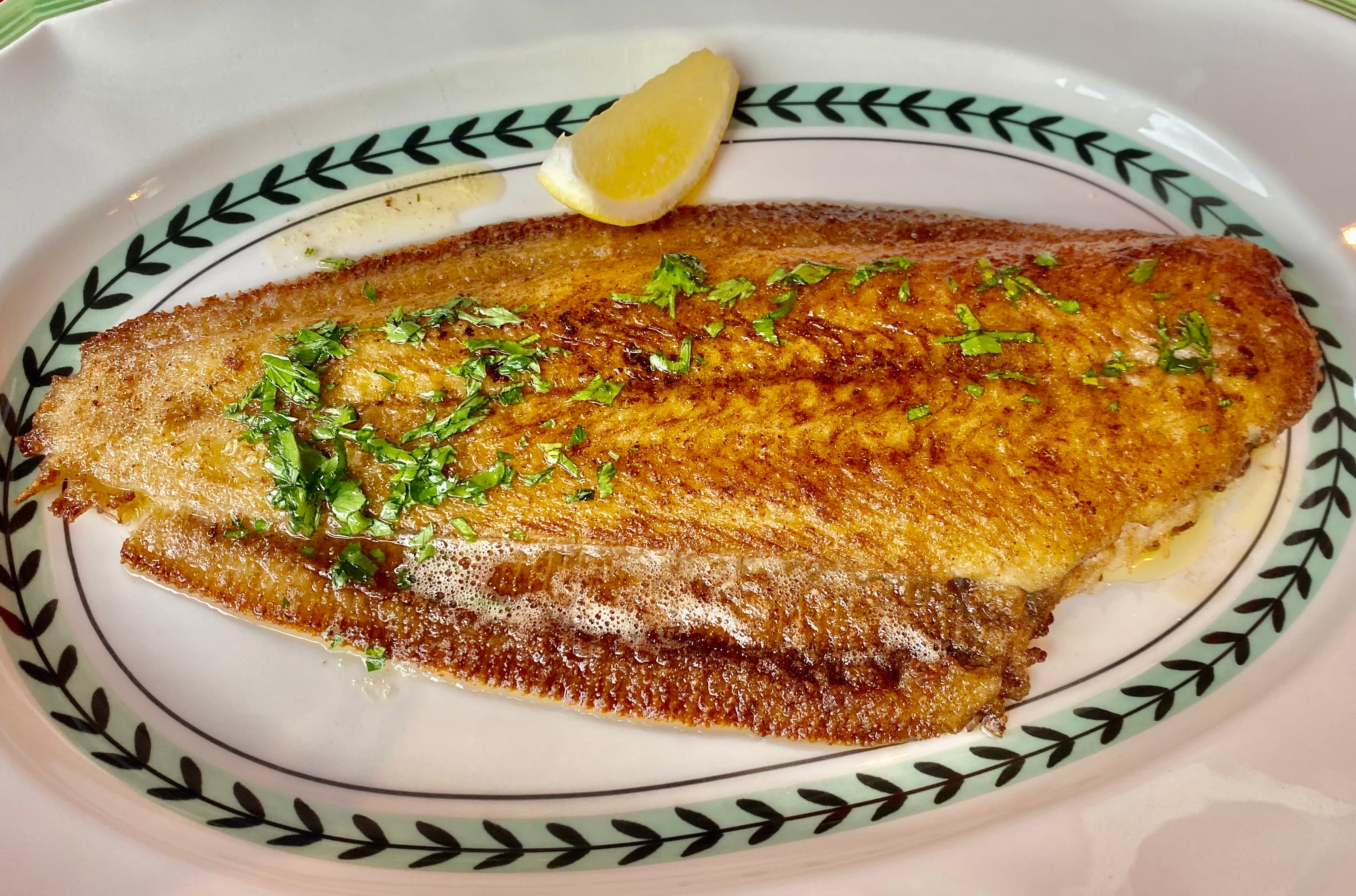 God helstekt smørflyndre. 