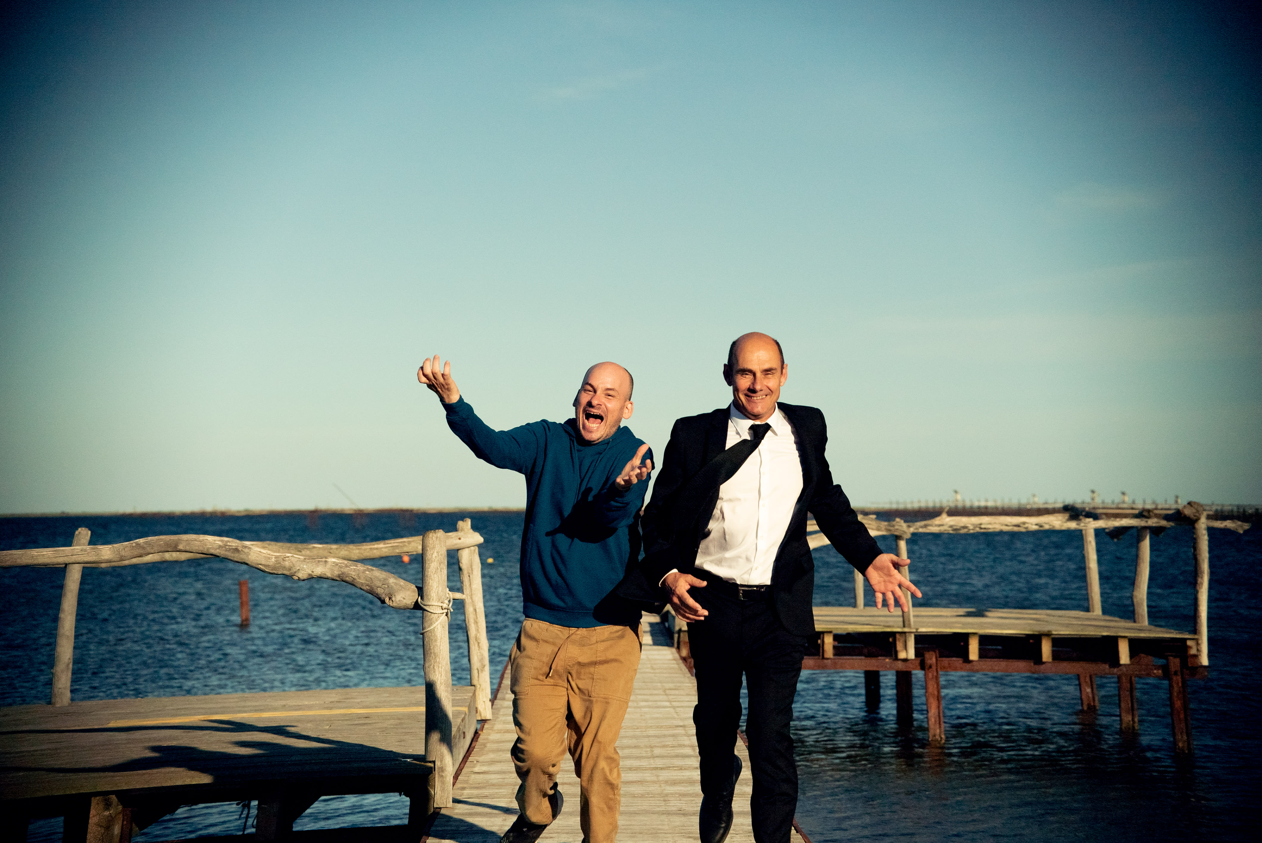 Alexandre Jollien og Bernard Campan har både regi, manus og hovedrollene