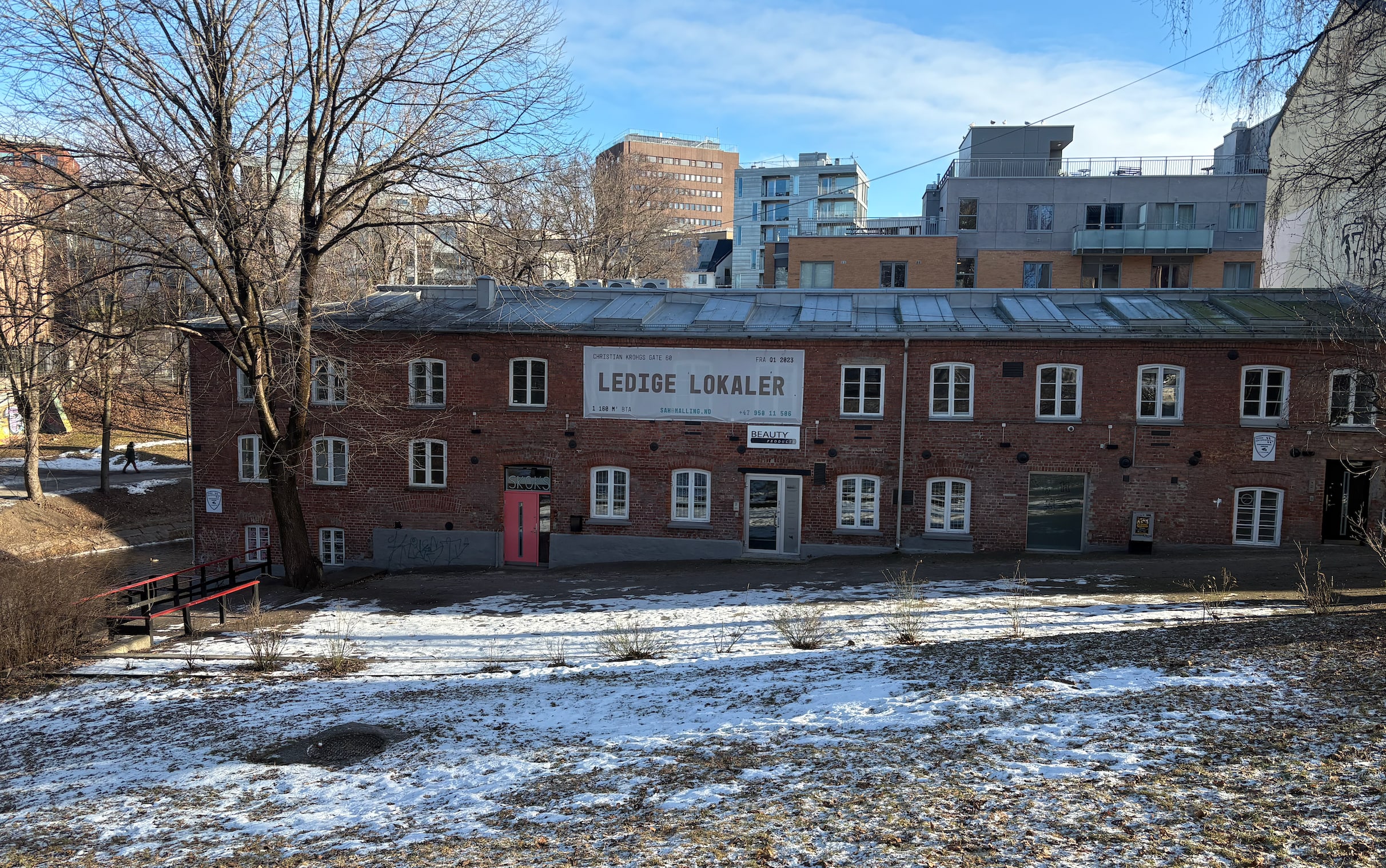 Høsten 2025 skal dette bli til Nieu Løkka og Nieu Sportsbar. 