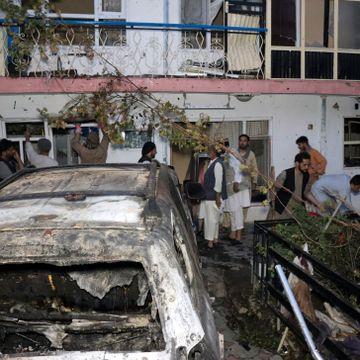 USA med droneangrep nær Kabul-flyplassen - bil med eksplosiver skal ha vært målet