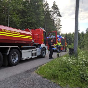 Flere branner langs Gjøvikbanen – oppsto da togbremser låste seg