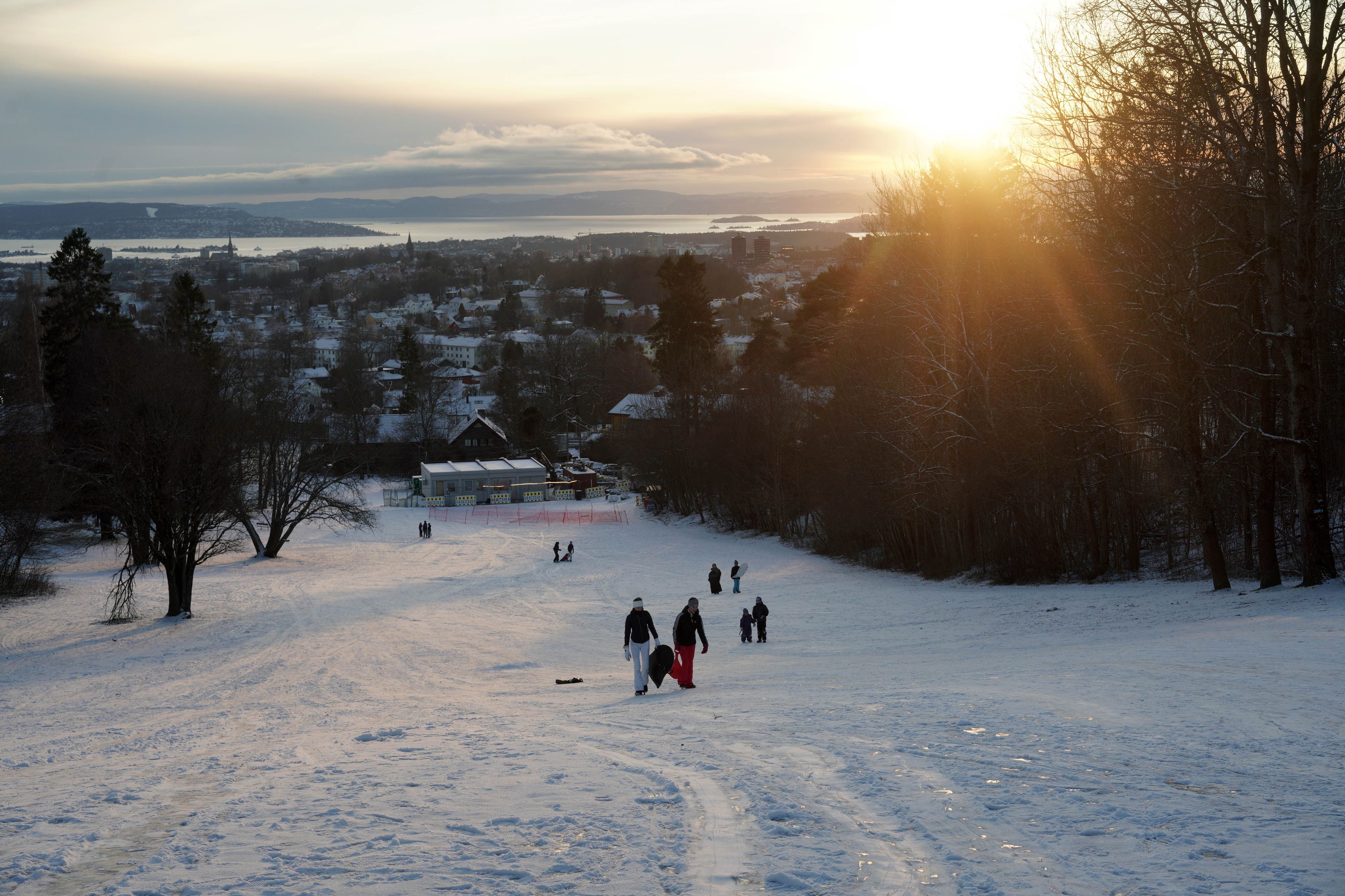 Her kan du ake i Oslo
