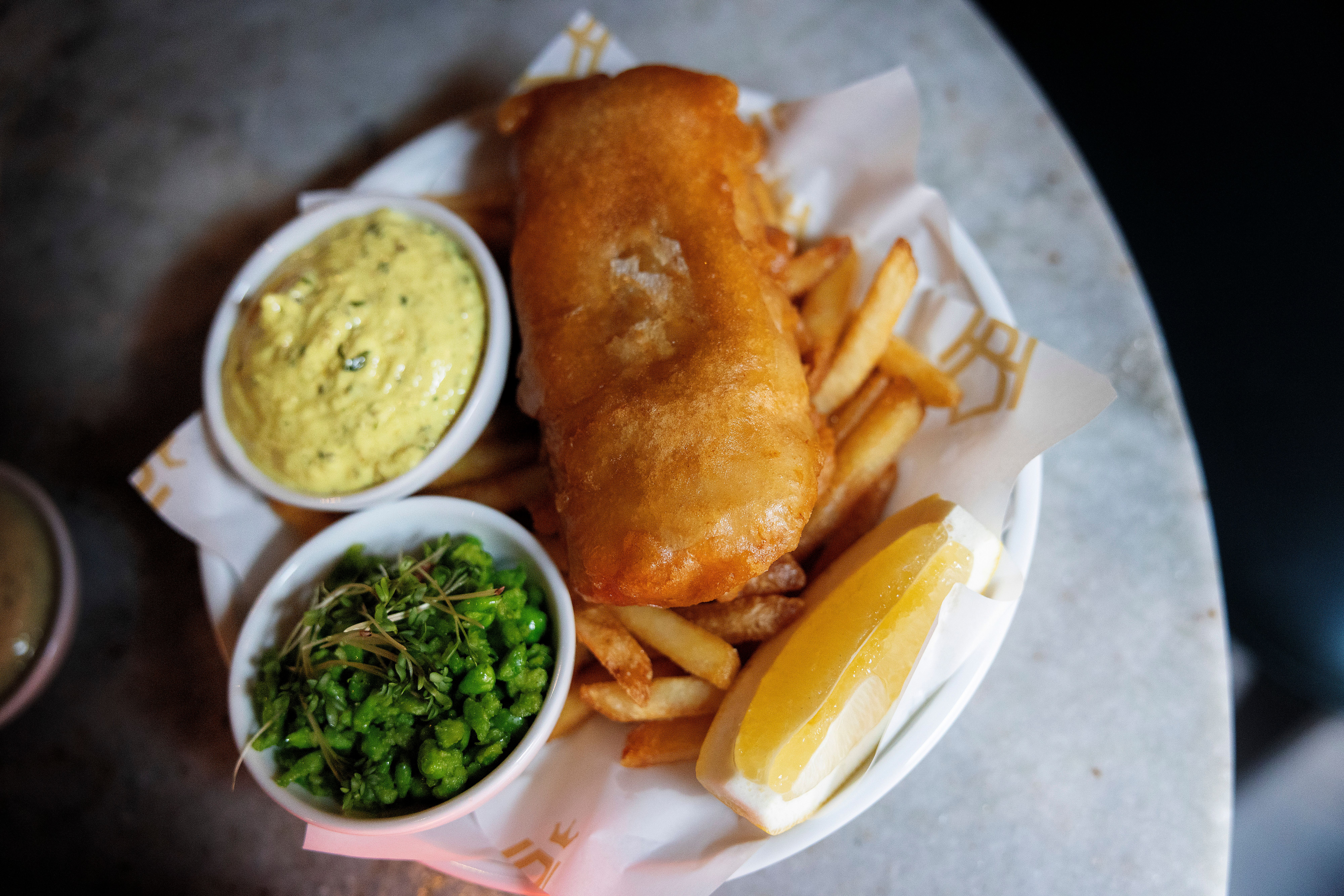 Bra fisk, men maten er oversaltet.