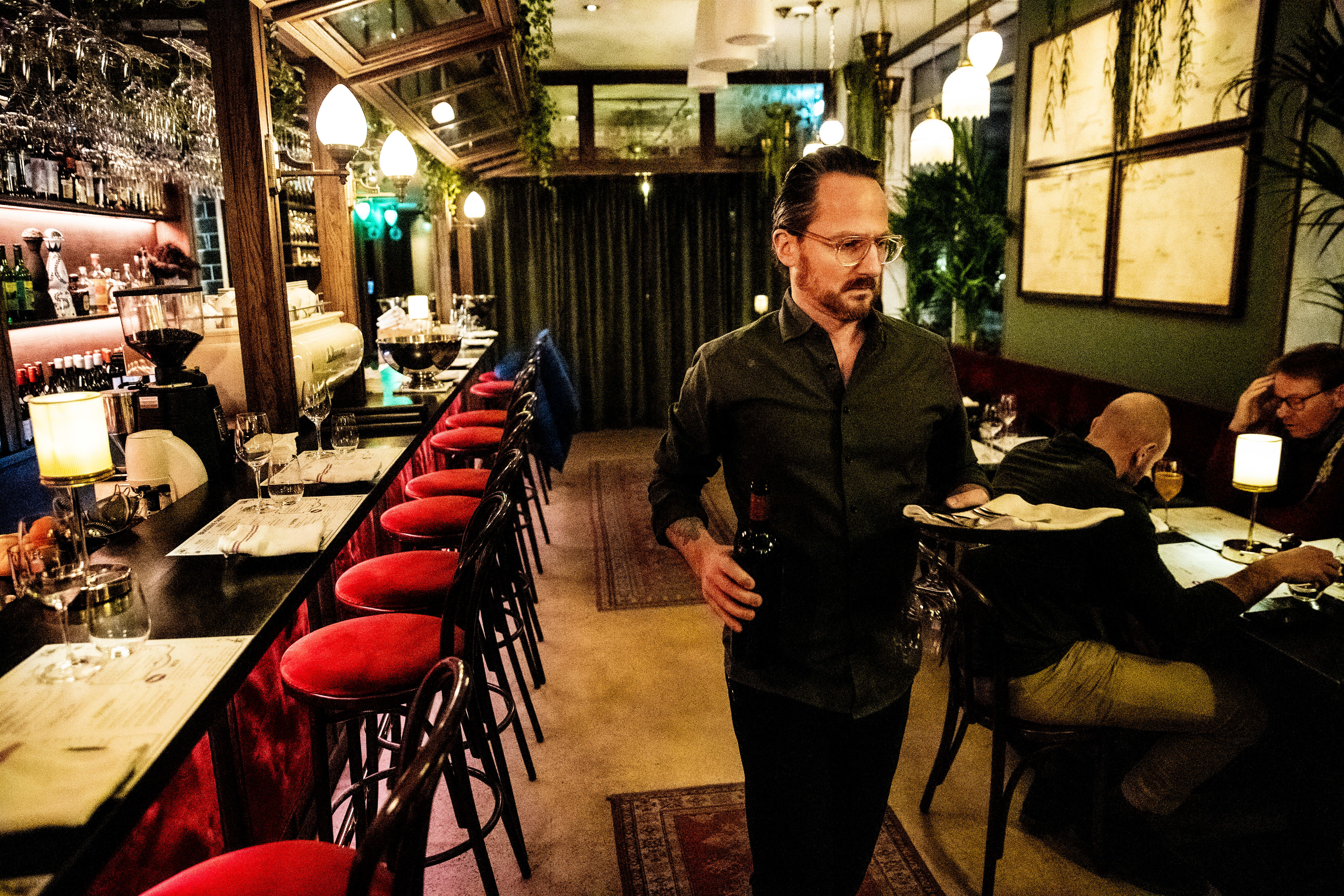 Bra jobb fra servitørene. 