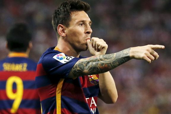 Messi feiret fødsel med scoring