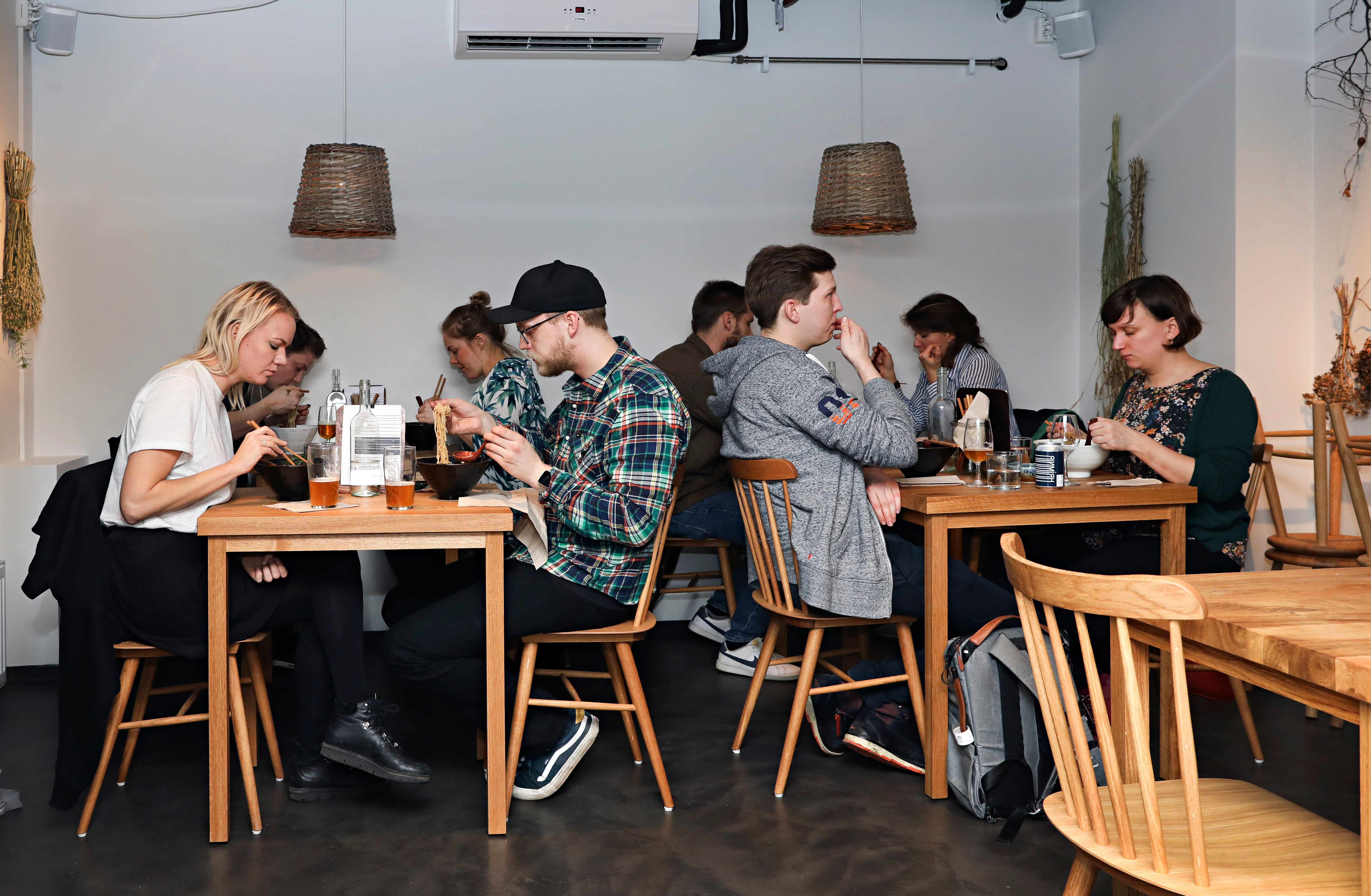 Hrímnir ligger litt bortgjemt under stillaser nederst i Maridalsveien, men har vært populært fra første åpningsdag i februar. 